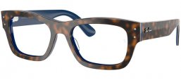 Monturas - Ray-Ban® - RX7683V JOSEPH - 8391  HAVANA ON BLUE