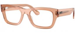 Monturas - Ray-Ban® - RX7683V JOSEPH - 8553  TRANSPARENT LIGHT BROWN