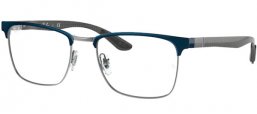 Monturas - Ray-Ban® - RX8421 - 3124 BLUE ON GUNMETAL