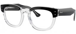 Frames - Ray-Ban® - RX0298V MEGA HAWKEYE - 2034 BLACK ON TRANSPARENT