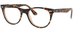 Frames - Ray-Ban® - RX2185V - 5989 HAVANA ON TOP TRANSPARENT BROWN