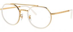 Frames - Ray-Ban® - RX3765V - 2500 WHITE GOLD