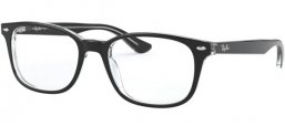 Frames - Ray-Ban® - RX5375 - 2034 TOP BLACK ON TRANSPARENT