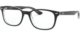 Monturas - Ray-Ban® - RX5375 - 2034 TOP BLACK ON TRANSPARENT