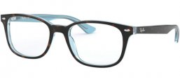 Frames - Ray-Ban® - RX5375 - 5883 TOP HAVANA ON LIGHT BLUE