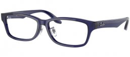 Lunettes de vue - Ray-Ban® - RX5408D - 5986  TRANSPARENT DARK BLUE