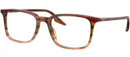 Monturas - Ray-Ban® - RX5421 - 8255 STRIPED BROWN GREEN