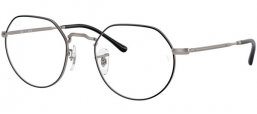Monturas - Ray-Ban® - RX6465 JACK - 3179 BLACK ON GUNMETAL
