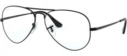 Lunettes de vue - Ray-Ban® - RX6489 - 2503 MATTE BLACK