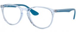 Lunettes de vue - Ray-Ban® - RX7046 ERIKA - 8341 TRANSPARENT  BLUE