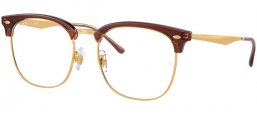Frames - Ray-Ban® - RX7318D - 8325  TRANSPARENT DARK BROWN ON GOLD