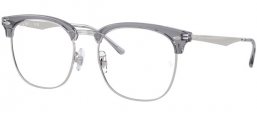 Frames - Ray-Ban® - RX7318D - 8326  TRANSPARENT GREY ON SILVER