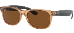 Sunglasses - Ray-Ban® - Ray-Ban® RB2132 NEW WAYFARER - 945/57 HONEY // B-15 BROWN