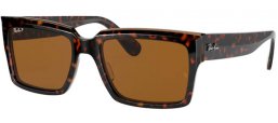 Gafas de Sol - Ray-Ban® - Ray-Ban® RB2191 INVERNESS - 129257 HAVANA ON TRANSPARENT BROWN // BROWN POLARIZED