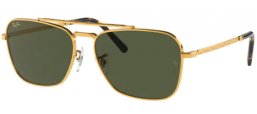 Gafas de Sol - Ray-Ban® - Ray-Ban® RB3636 NEW CARAVAN - 919631 LEGEND GOLD // GREEN