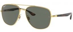 Gafas de Sol - Ray-Ban® - Ray-Ban® RB3683 - 001/58 ARISTA // GREEN POLARIZED