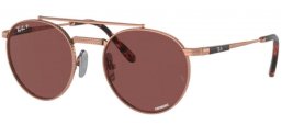 Ray-Ban® RB8237 ROUND II TITANIUM
