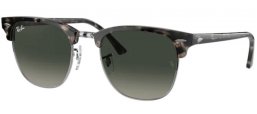 Sunglasses - Ray-Ban® - Ray-Ban® RB3016 CLUBMASTER - 133671 GREY HAVANA // GREY GRADIENT