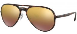 Sunglasses - Ray-Ban® - Ray-Ban® RB4320CH - 710/6B HAVANA // PURPLE MIRROR GOLD GRADIENT POLARIZED