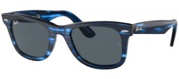 Gafas de Sol - Ray-Ban® - Ray-Ban® RB2140 ORIGINAL WAYFARER - 1361R5 STRIPED BLUE // BLUE