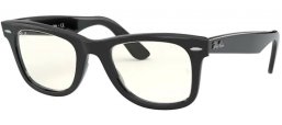 Sunglasses - Ray-Ban® - Ray-Ban® RB2140 ORIGINAL WAYFARER - 901/5F SHINY BLACK // PHOTOCROMIC GREY