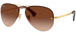 Sunglasses - Ray-Ban® - Ray-Ban® RB3449 - 001/13 ARISTA // BROWN GRADIENT