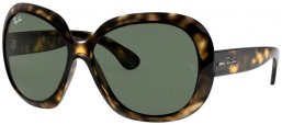 Gafas de Sol - Ray-Ban® - Ray-Ban® RB4098 JACKIE OHH II - 710/71 LIGHT HAVANA // GREEN