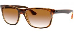 Sunglasses - Ray-Ban® - Ray-Ban® RB4181 - 710/51 LIGHT HAVANA // CRYSTAL BROWN GRADIENT