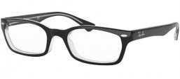 Monturas - Ray-Ban® - RX5150 - 2034 TOP BLACK ON TRANSPARENT TRANSPARENT