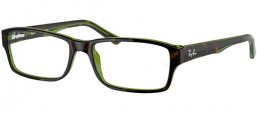 Frames - Ray-Ban® - RX5169 - 2383 TOP HAVANA ON GREEN TRANSPARENT