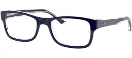Frames - Ray-Ban® - RX5268 - 5739 TOP BLUE ON TRANSPARENT