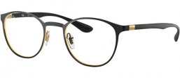 Lunettes de vue - Ray-Ban® - RX6355 - 2994 GOLD ON TOP MATTE BLACK