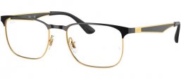 Monturas - Ray-Ban® - RX6363 - 2890 GOLD TOP ON BLACK