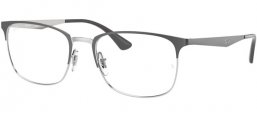 Lunettes de vue - Ray-Ban® - RX6421 - 3004 SILVER ON TOP GREY