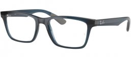 Monturas - Ray-Ban® - RX7025 - 5719 TRANSPARENT GREY BLUE