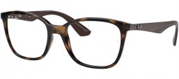 Lunettes de vue - Ray-Ban® - RX7066 - 5577 SHINY HAVANA