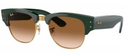 Gafas de Sol - Ray-Ban - RB0316S MEGA CLUBMASTER - 136851  GREEN ON GOLD // BROWN GRADIENT