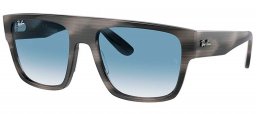 Gafas de Sol - Ray-Ban - RB0360S DRIFTER - 14043F  STRIPED GREY // BLUE GRADIENT