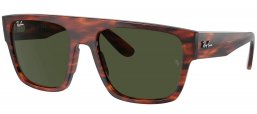 Gafas de Sol - Ray-Ban - RB0360S DRIFTER - 954/31 STRIPED HAVANA // GREEN