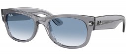 Gafas de Sol - Ray-Ban - RB0832S MEGA WAYFARER II - 68463F  GREY // BLUE GRADIENT