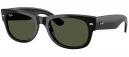 Gafas de Sol - Ray-Ban - RB0832S MEGA WAYFARER II - 901/31 BLACK // GREEN