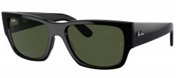 Gafas de Sol - Ray-Ban - RB0947S CARLOS - 901/31 BLACK // GREEN