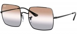 Gafas de Sol - Ray-Ban - RB1971 SQUARE - 002/GG BLACK // PINK GRADIENT BROWN