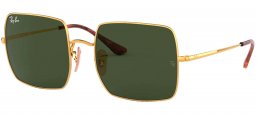 Gafas de Sol - Ray-Ban - RB1971 SQUARE - 914731 GOLD // GREEN