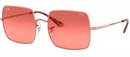 Gafas de Sol - Ray-Ban - RB1971 SQUARE - 9151AA COPPER // PHOTOCROMIC RED GRADIENT BORDEAUX
