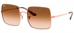 Gafas de Sol - Ray-Ban - RB1971 SQUARE - 920251  ROSE GOLD // BROWN GRADIENT TRANSPARENT