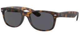 Gafas de Sol - Ray-Ban - RB2132 NEW WAYFARER - 865/B1 RUBBER HAVANA // DARK GREY