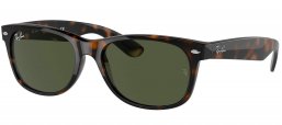 Gafas de Sol - Ray-Ban - RB2132 NEW WAYFARER - 902L TORTOISE // CRYSTAL GREEN