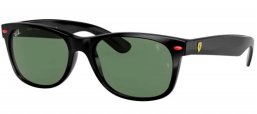 Gafas de Sol - Ray-Ban - RB2132M NEW WAYFARER - F60131 BLACK // GREEN