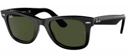 Gafas de Sol - Ray-Ban - RB2140 ORIGINAL WAYFARER - 135831 BLACK // GREEN